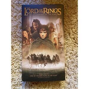 Lord of the Rings: the Fellowship of the Ring (VHS, 2001)